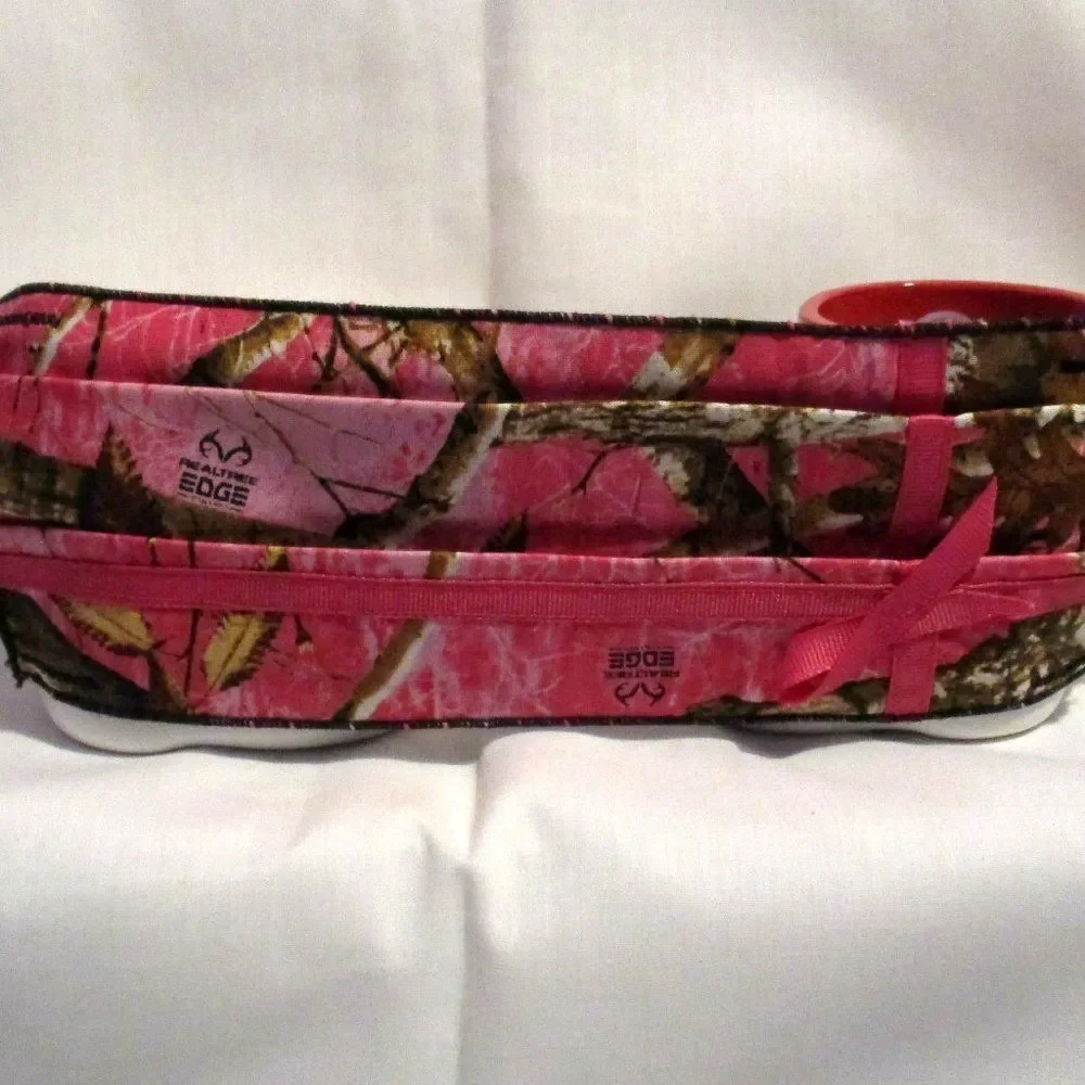 Face Mask Pink with Pink Ribbon